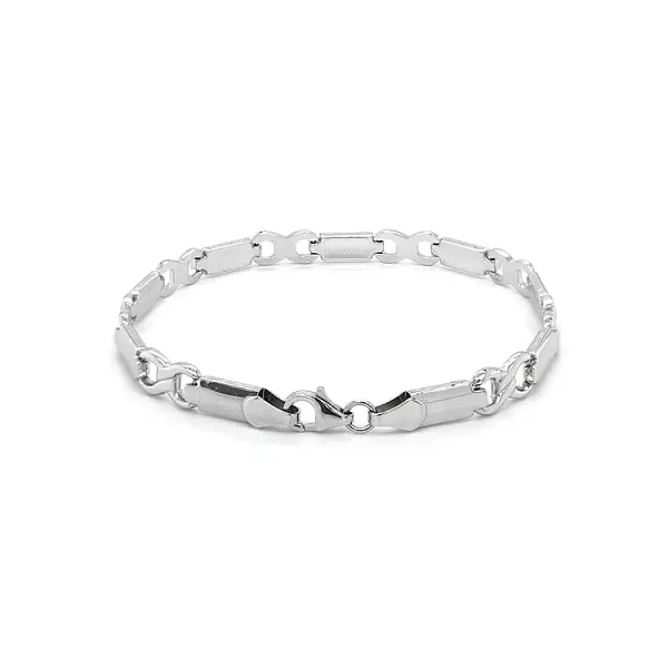 Náramek z Bílého Zlata