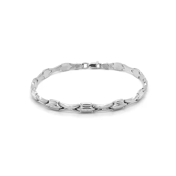 Náramek z Bílého Zlata