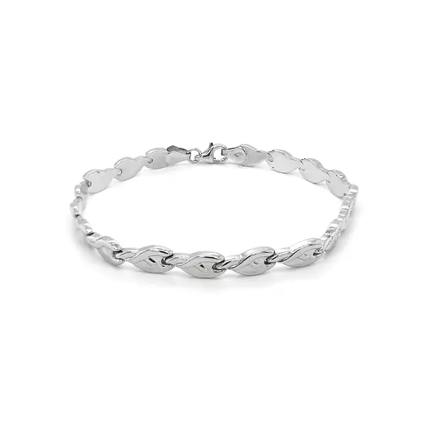 Náramek z Bílého Zlata