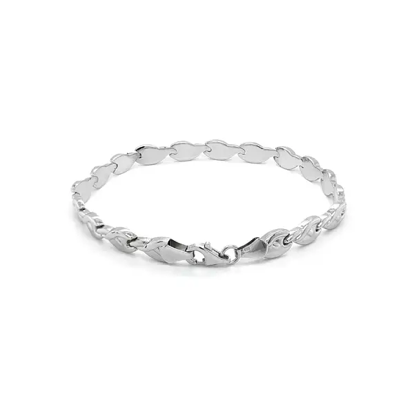 Náramek z Bílého Zlata