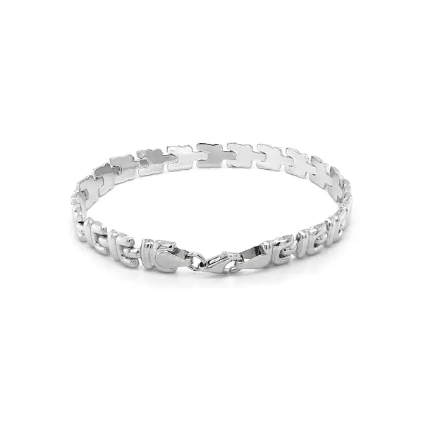 Zlatý Náramek z Bílého Zlata