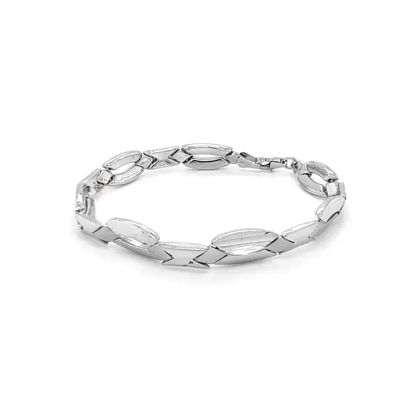 Náramek z Bílého Zlata