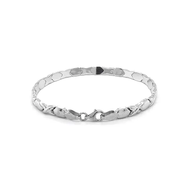 Náramek z Bílého Zlata