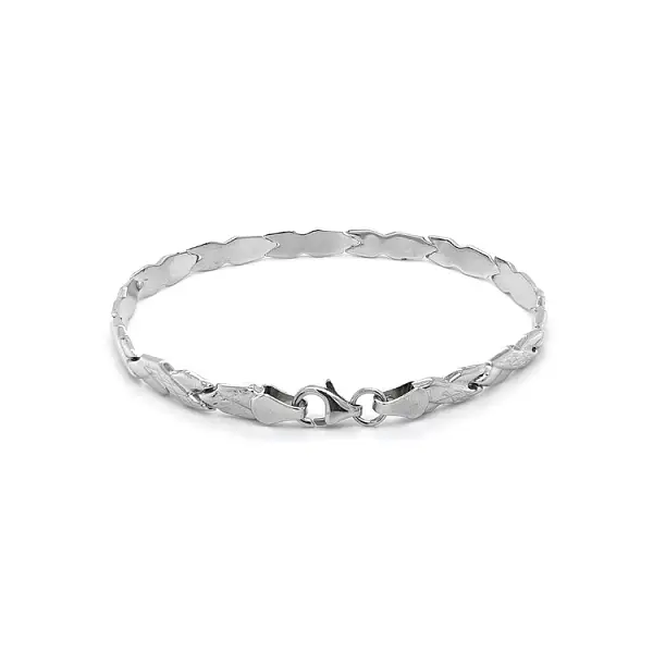 Náramek z Bílého Zlata