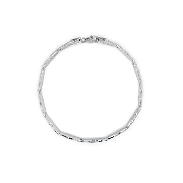 Náramek z Bílého Zlata