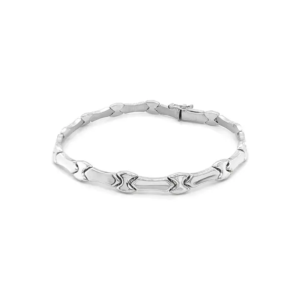 Náramek z Bílého Zlata