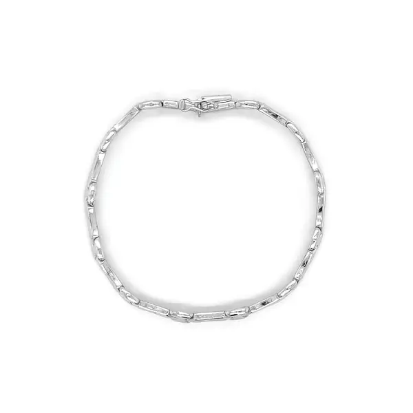 Náramek z Bílého Zlata