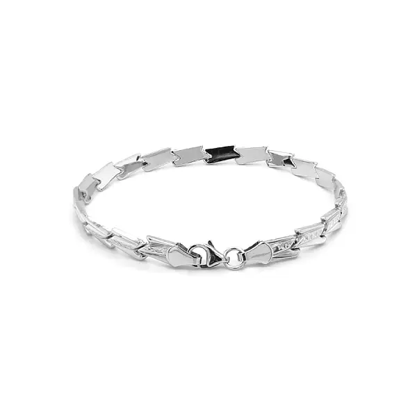 Náramek z Bílého Zlata