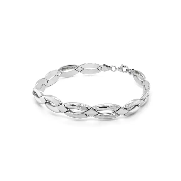 Náramek z Bílého Zlata