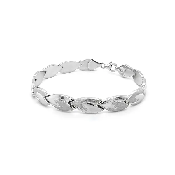 Náramek z Bílého Zlata