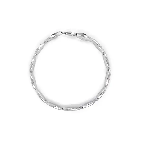 Náramek z Bílého Zlata