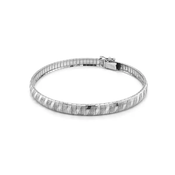 Náramek z Bílého Zlata