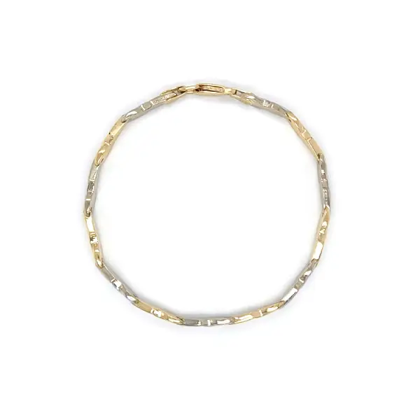 Dámský Náramek z Kombinovaného Zlata