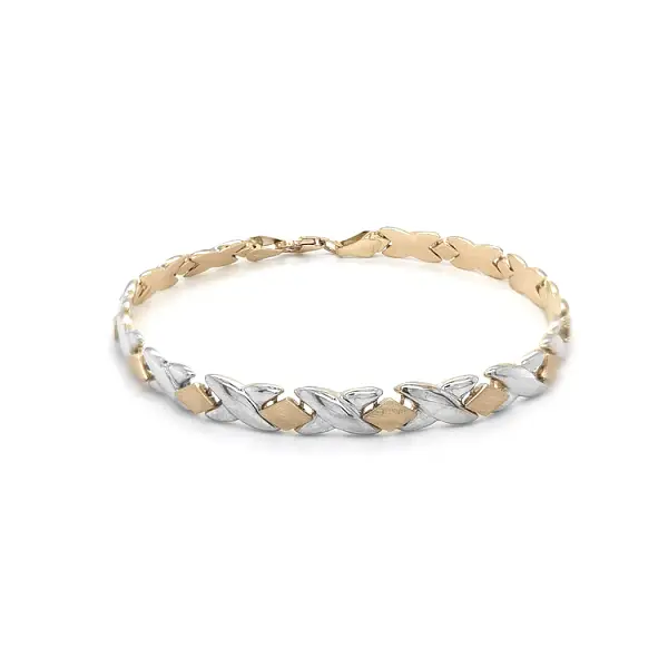 Zlatý Náramek z Kombinovaného Zlata