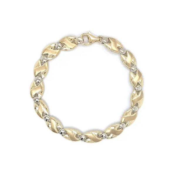 Zlatý Náramek z Kombinovaného Zlata