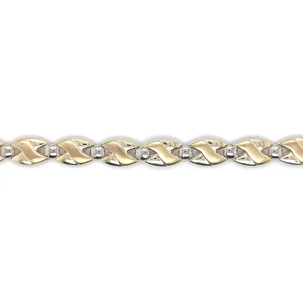 Zlatý Náramek z Kombinovaného Zlata