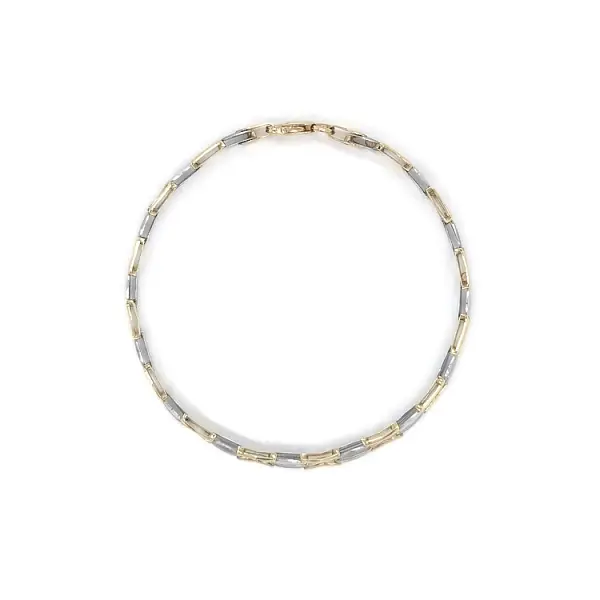 Zlatý Náramek z Kombinovaného Zlata