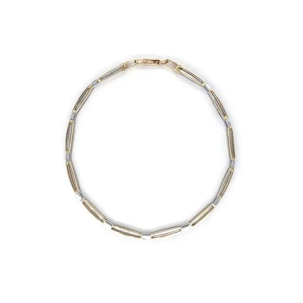 Zlatý Náramek z Kombinovaného Zlata