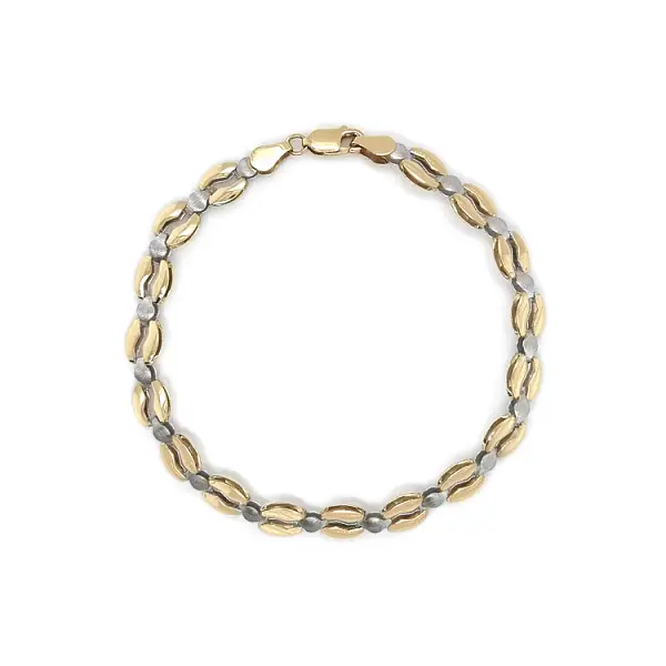 Zlatý Náramek z Kombinovaného Zlata