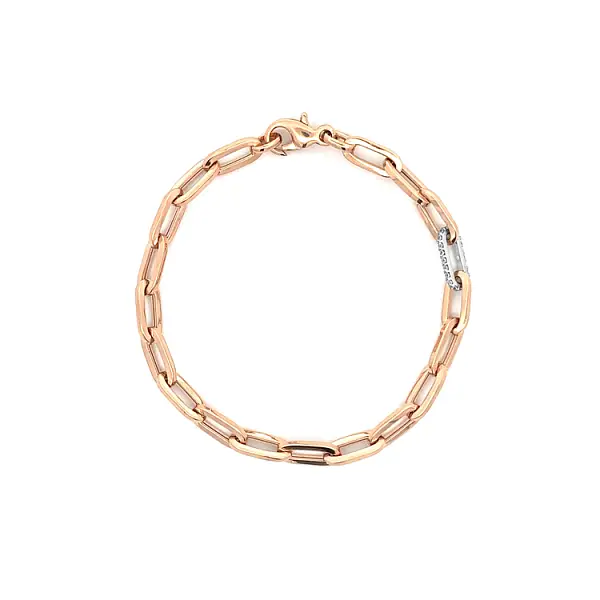 Zlatý Náramek se Zirkony