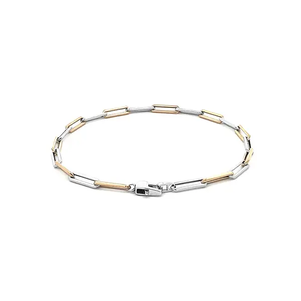 Zlatý Náramek z Kombinovaného Zlata