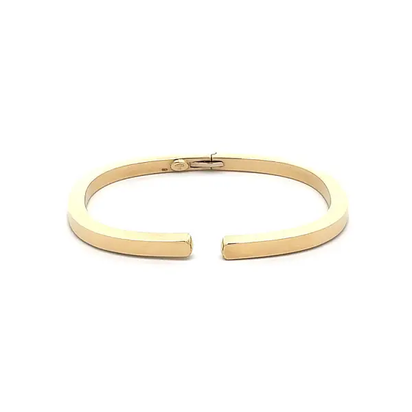 Zlatý Pevný Náramek