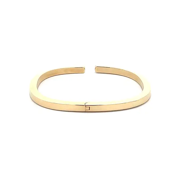 Zlatý Pevný Náramek