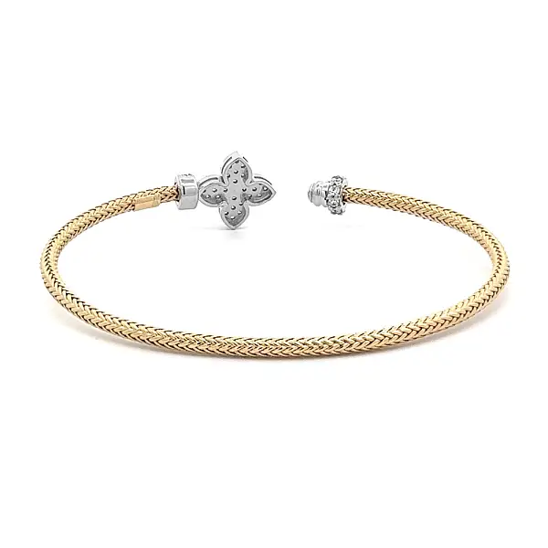 Bangle Náramek z Kombinovaného Zlata