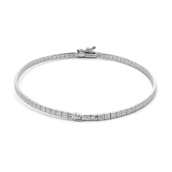 Bangle Náramek z Bílého Zlata