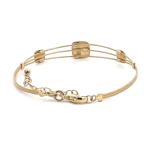 Zlatý Bangle Náramek