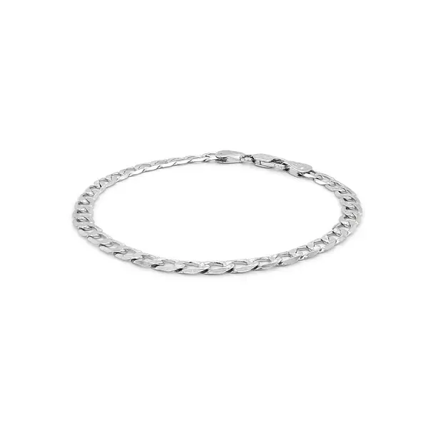 Náramek z Bílého Zlata Pancíř