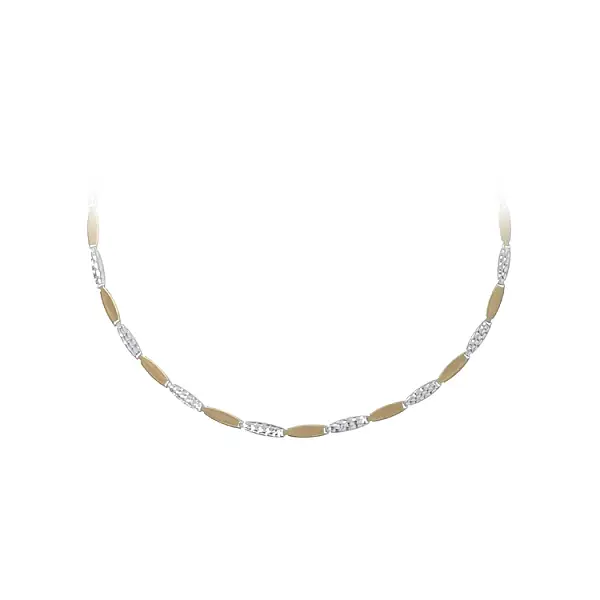 Zlatý Dámský Náhrdelník z Kombinovaného Zlata