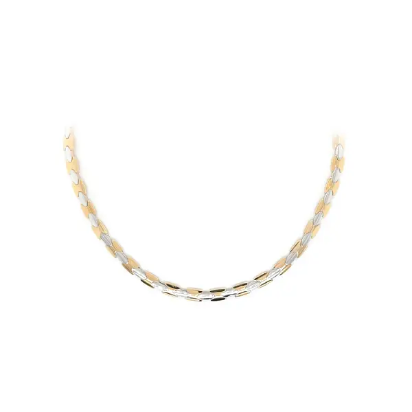 Zlatý Dámský Náhrdelník z Kombinovaného Zlata