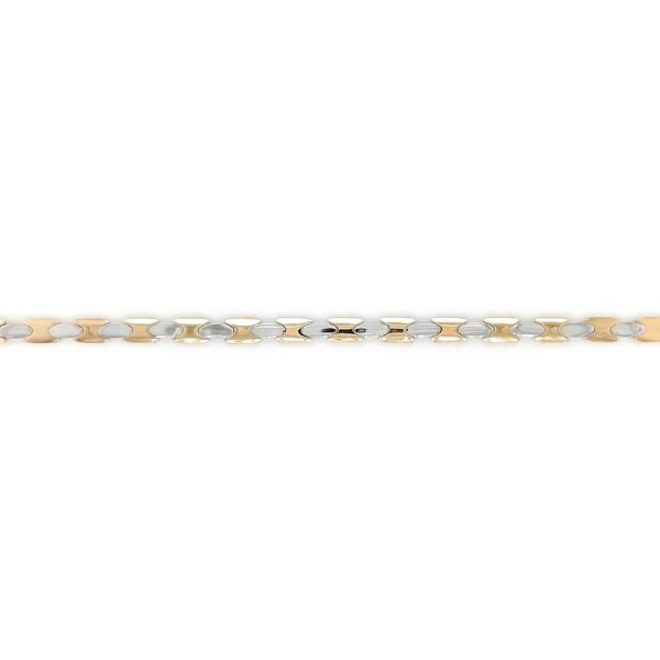 Zlatý Dámský Náhrdelník z Kombinovaného Zlata