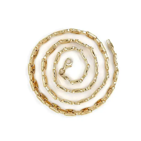 Zlatý Dámský Náhrdelník z Kombinovaného Zlata