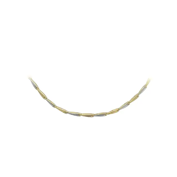 Zlatý Dámský Náhrdelník z Kombinovaného Zlata