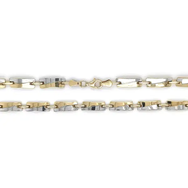 Dámský Náhrdelník z Kombinovaného Zlata