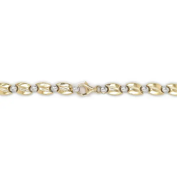 Dámský Náhrdelník z Kombinovaného Zlata