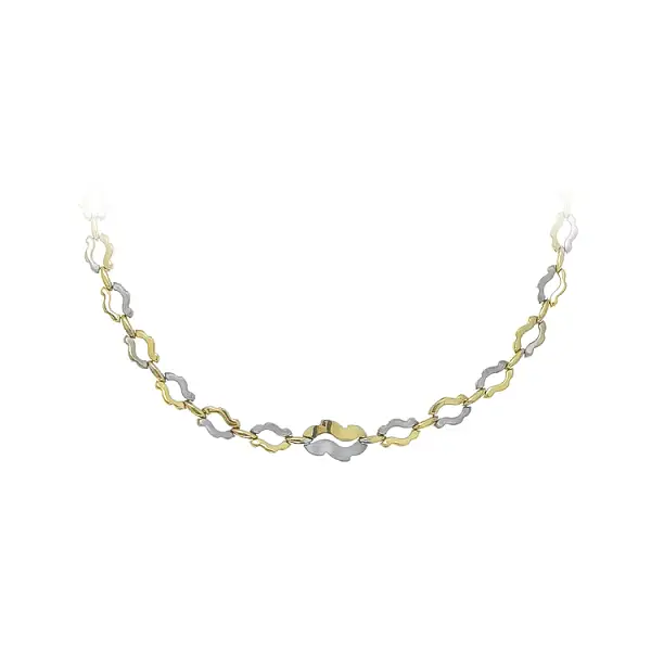 Dámský Náhrdelník z Kombinovaného Zlata