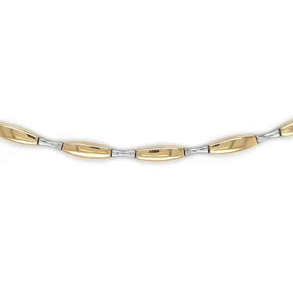 Dámský Náhrdelník z Kombinovaného Zlata