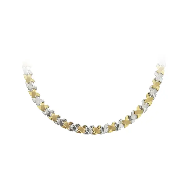 Dámský Náhrdelník z Kombinovaného Zlata