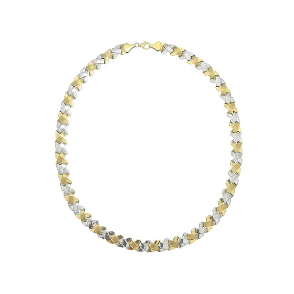 Dámský Náhrdelník z Kombinovaného Zlata