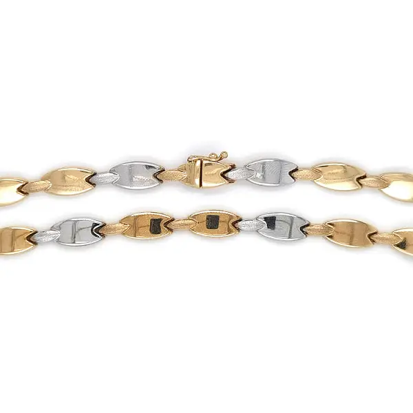 Dámský Náhrdelník z Kombinovaného Zlata