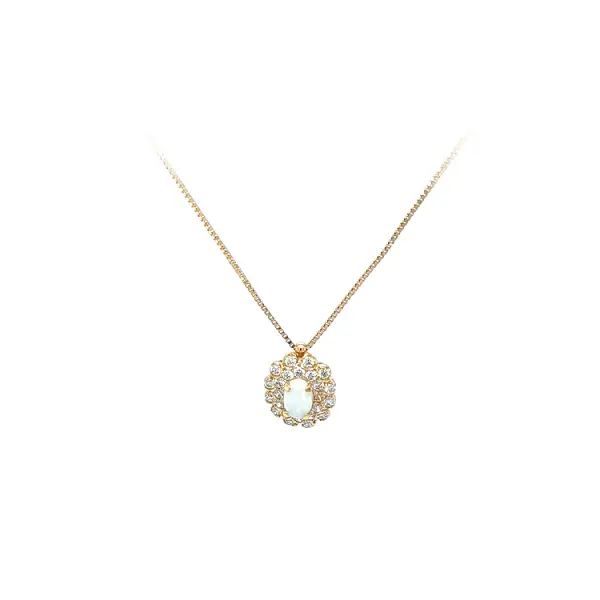 Zlatý Náhrdelník se Zirkony