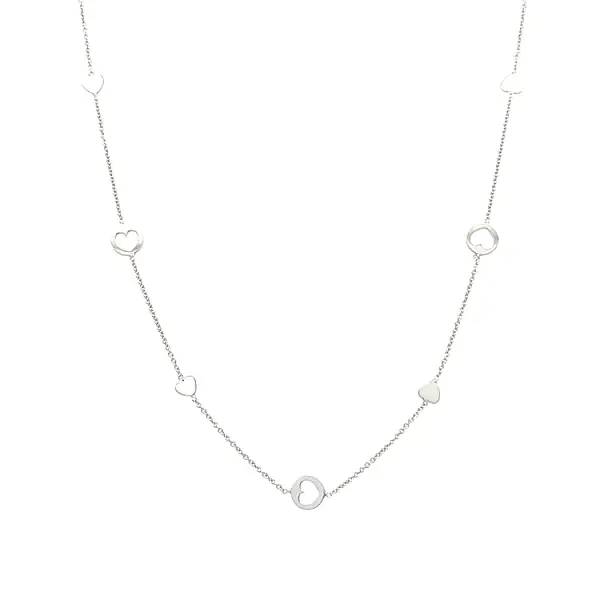 Zlatý Náhrdelník se Srdíčky