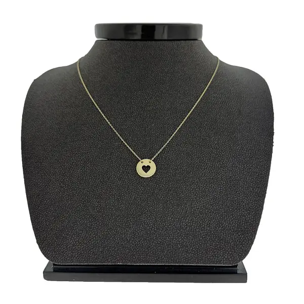 Zlatý Náhrdelník Srdce