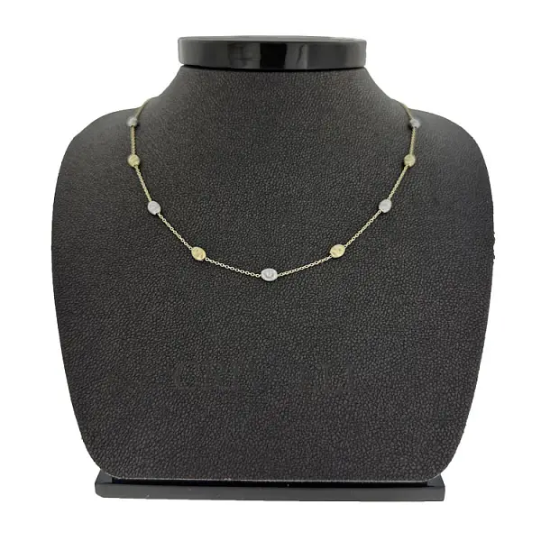 Dámský Náhrdelník z Kombinovaného Zlata