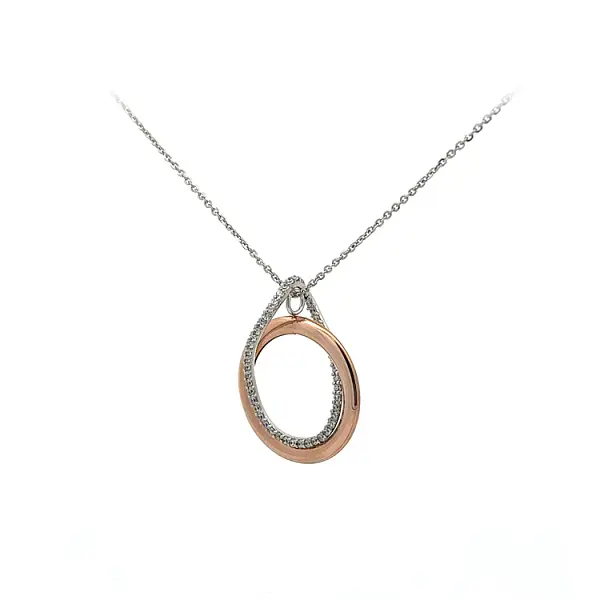 Zlatý Náhrdelník se Zirkony