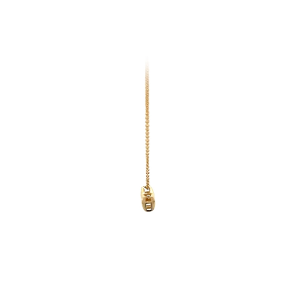 Gold Star Necklace with Zircon