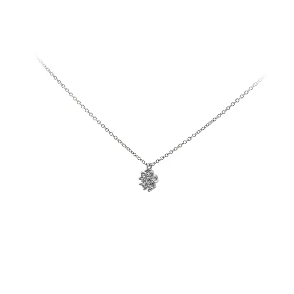 Náhrdelník se Zirkony z Bílého Zlata